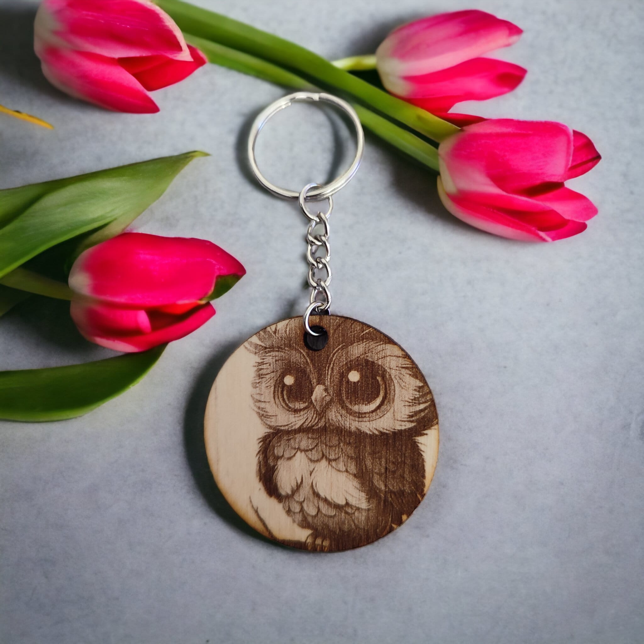 Brelok okrągły - personalizowany