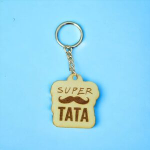 Brelok wąsy z napisem