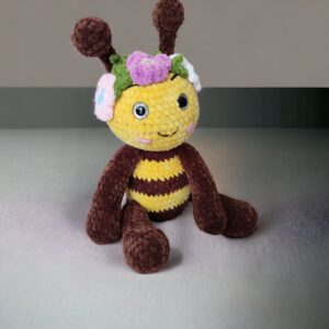 Pszczoła na szydełku