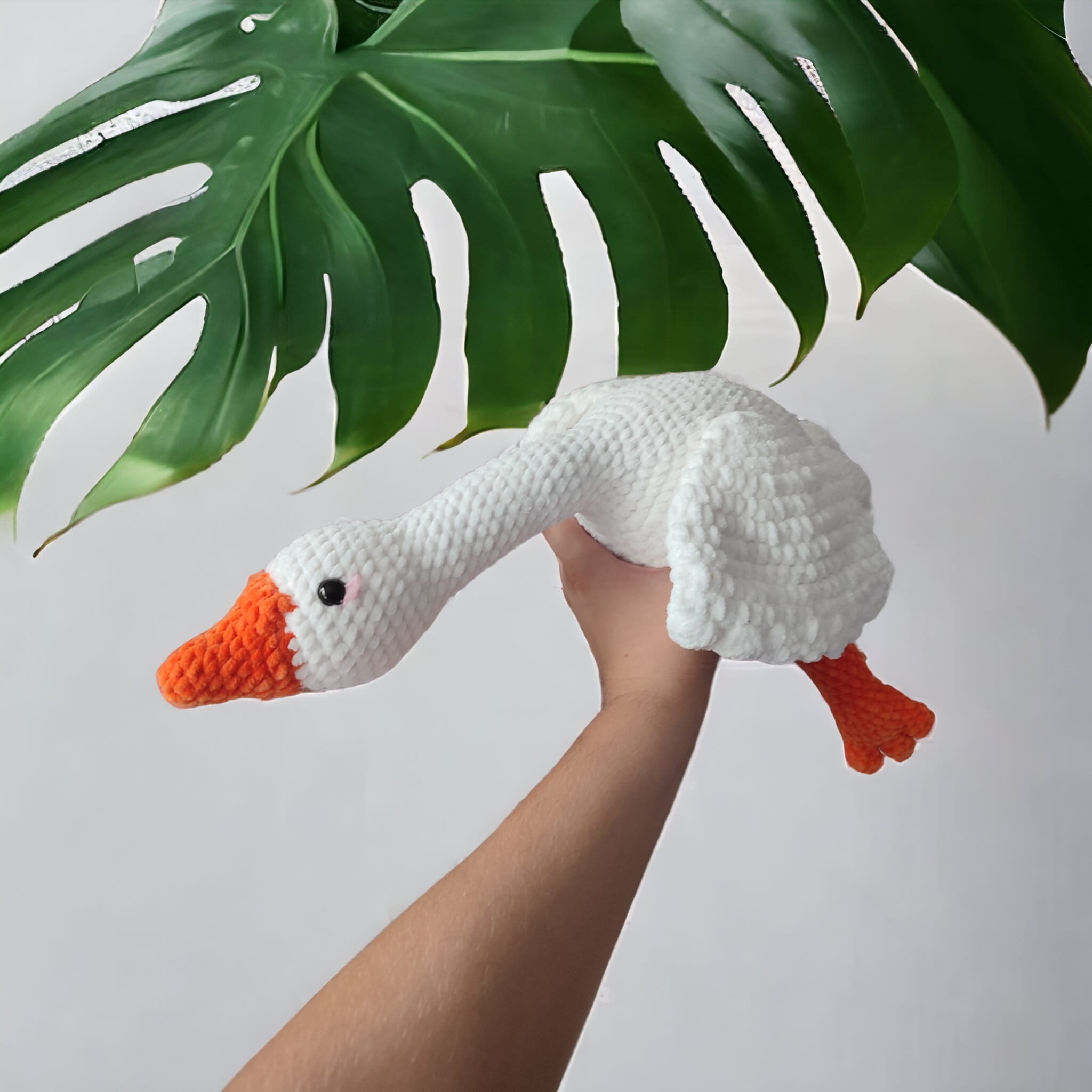 Gęś Pipa na szydełku - obrazek 4