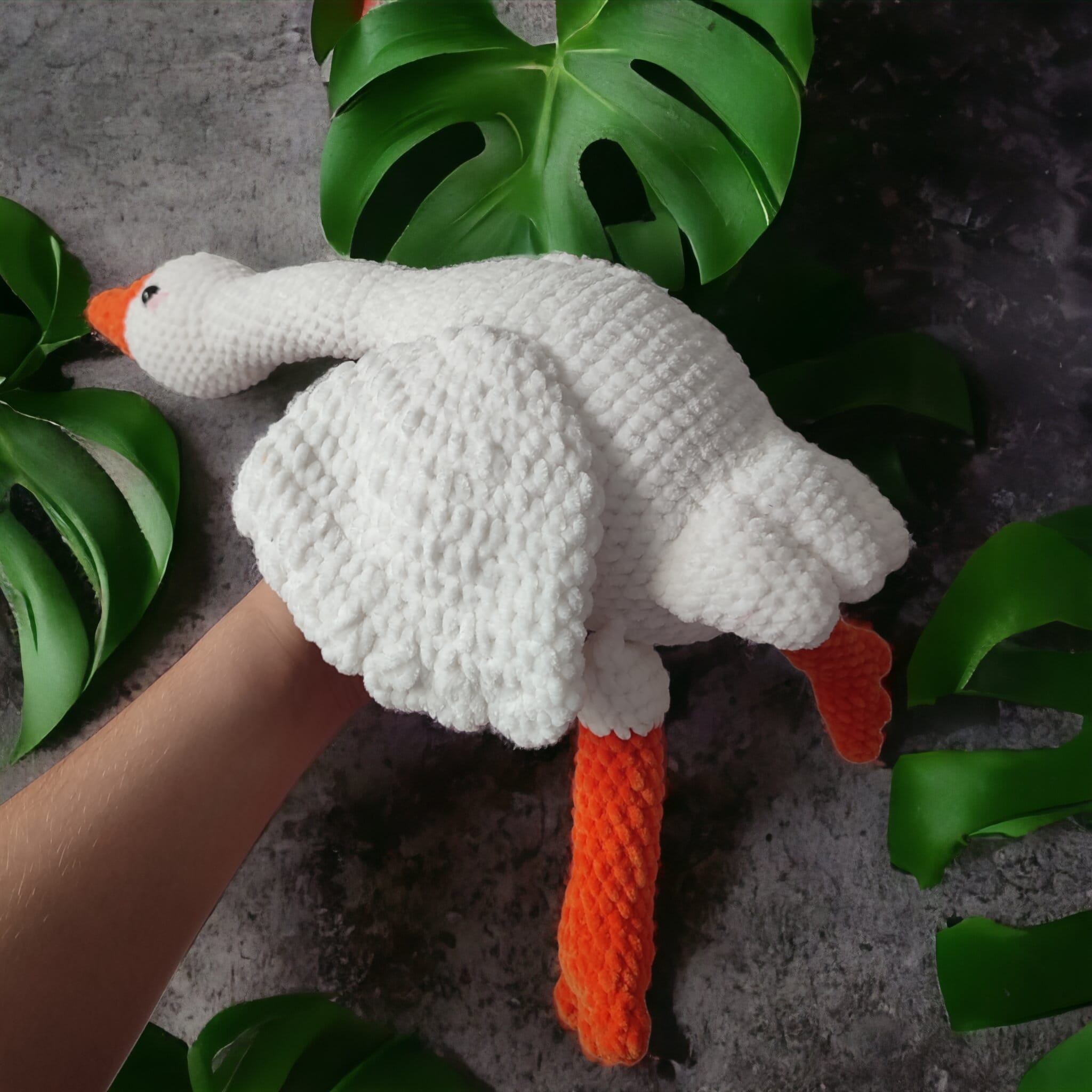 Gęś Pipa na szydełku - obrazek 5