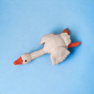 Gęś Pipa na szydełku