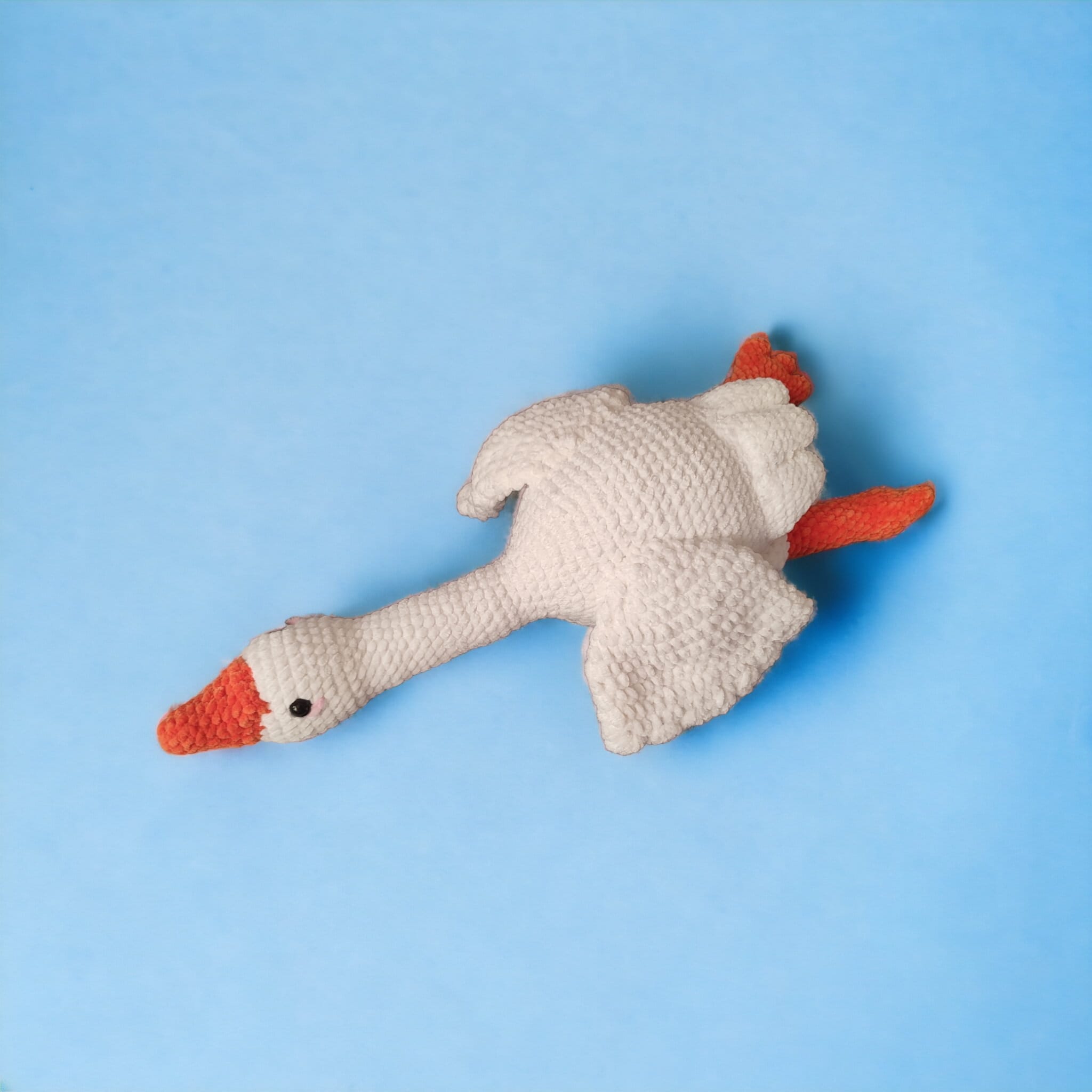 Gęś Pipa na szydełku