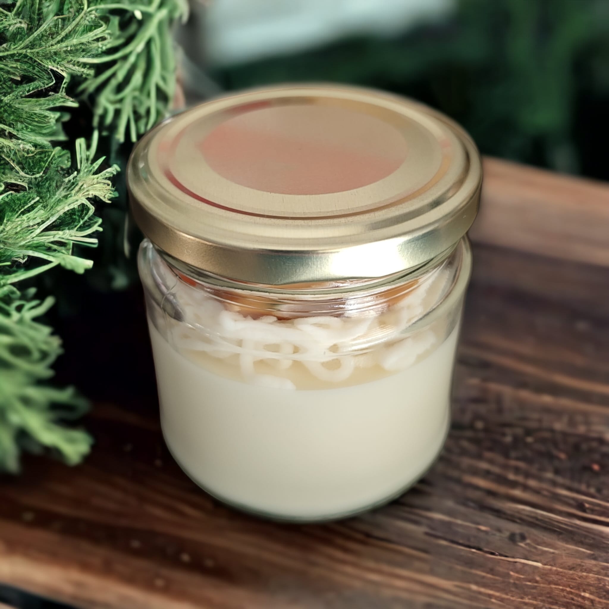 Świeca sojowa deser w słoiku 210 ml - zapachowa - obrazek 3