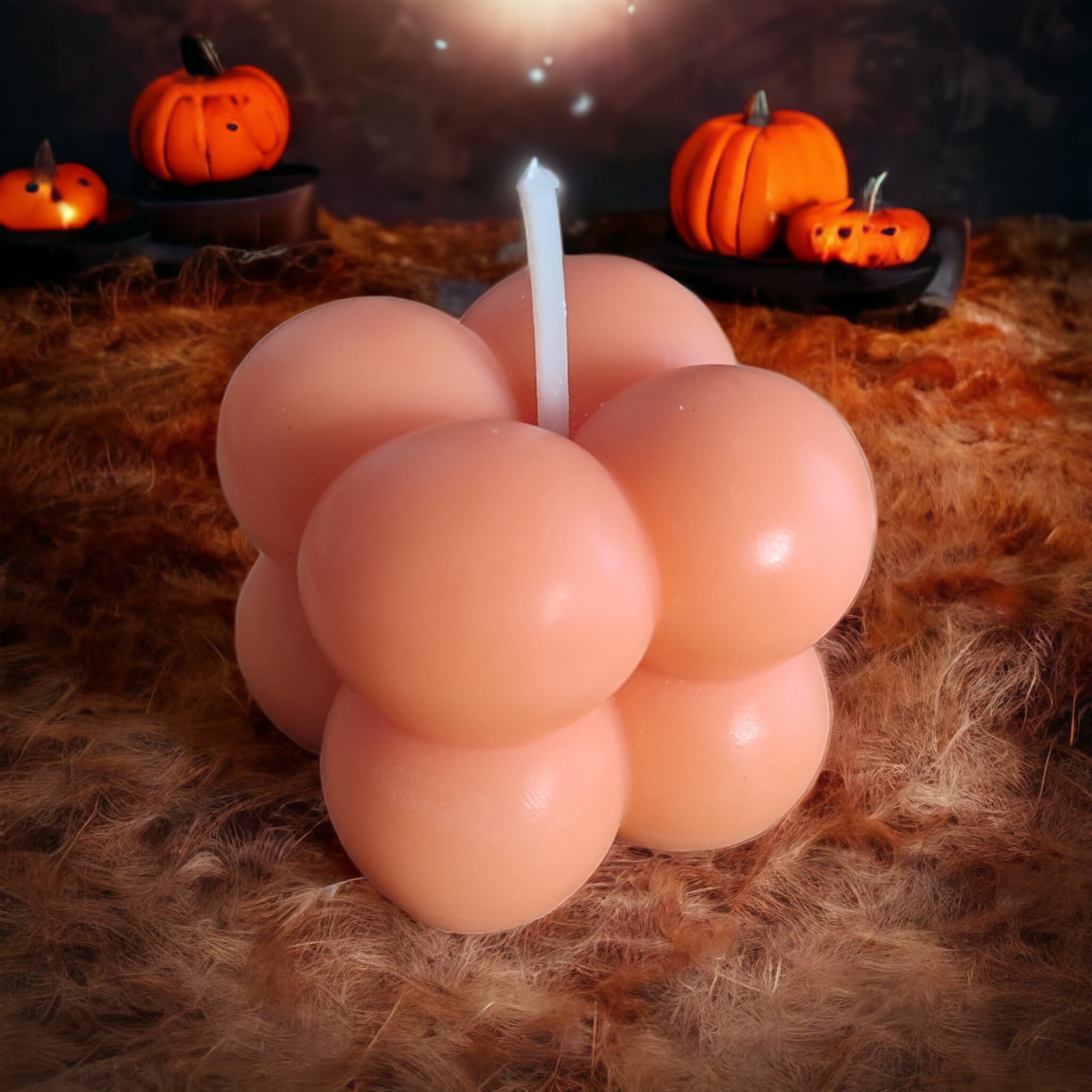 Świeca sojowa - mini bubble - różne kolory i zapachy