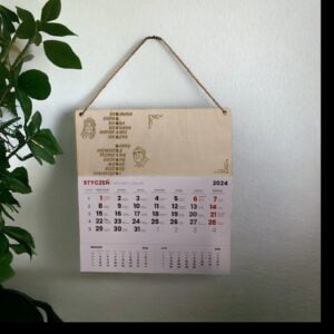 Kalendarz z miejscem na zdjęcie dla Babci i / lub Dziadka