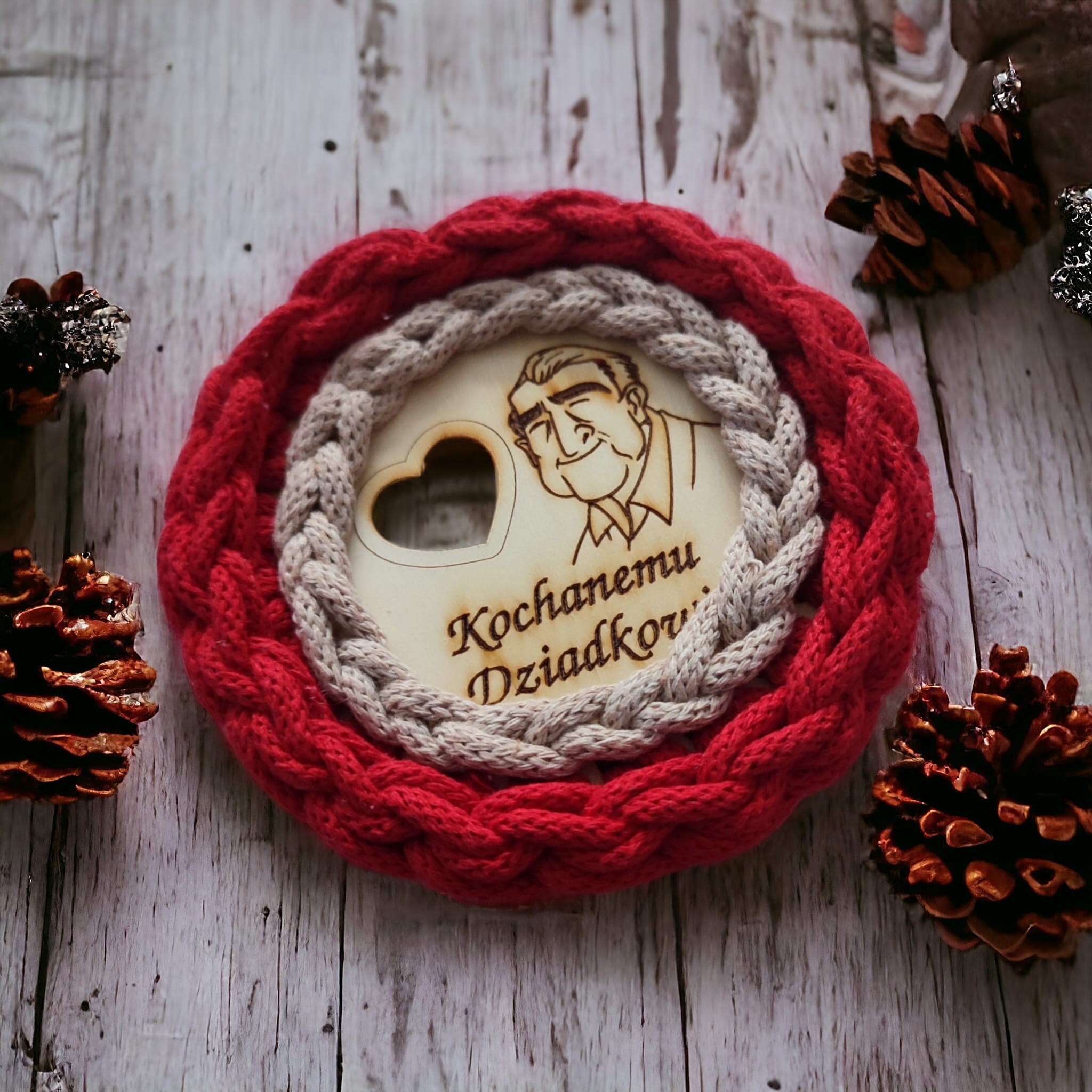 Podstawka pod kubek dla Babci i Dziadka - obrazek 5