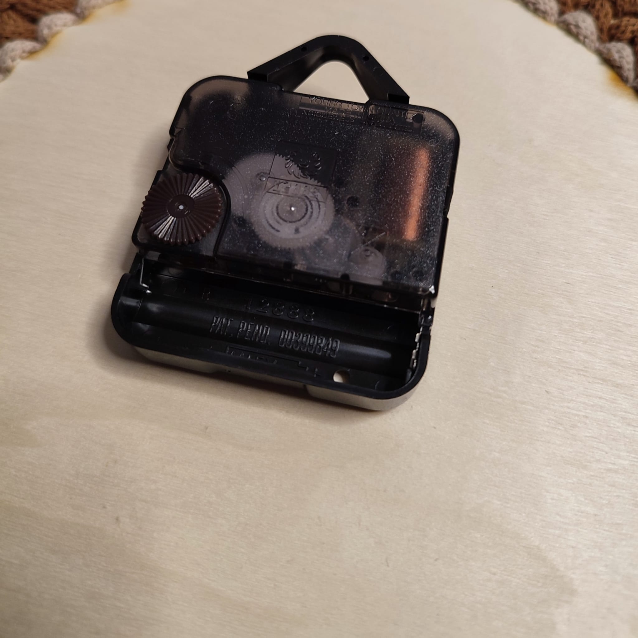 Zegar na ścianę dla Babci i Dziadka ze sklejki i sznurka - obrazek 5