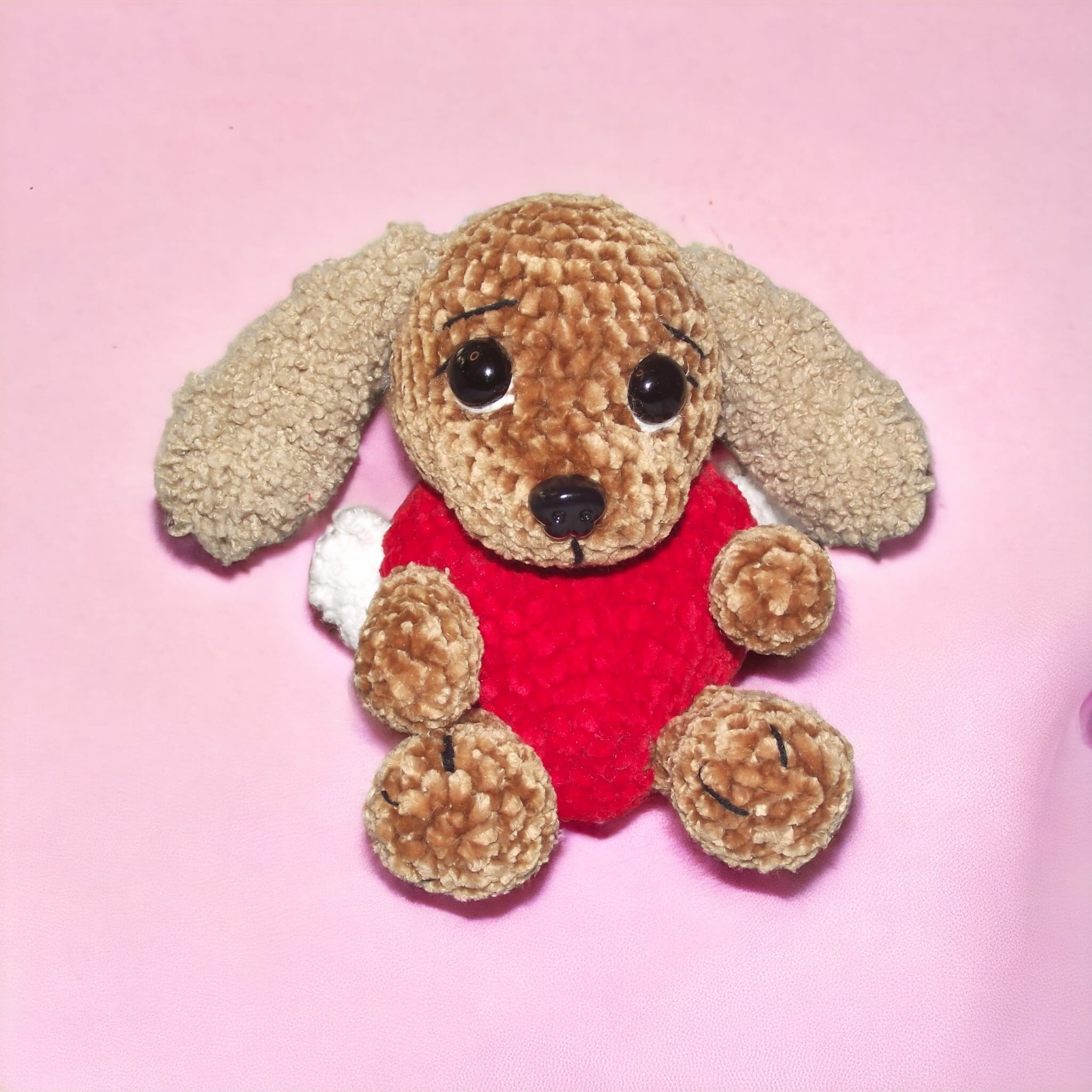 Szczeniaczek piesek Amorek w sercu - mały - obrazek 2