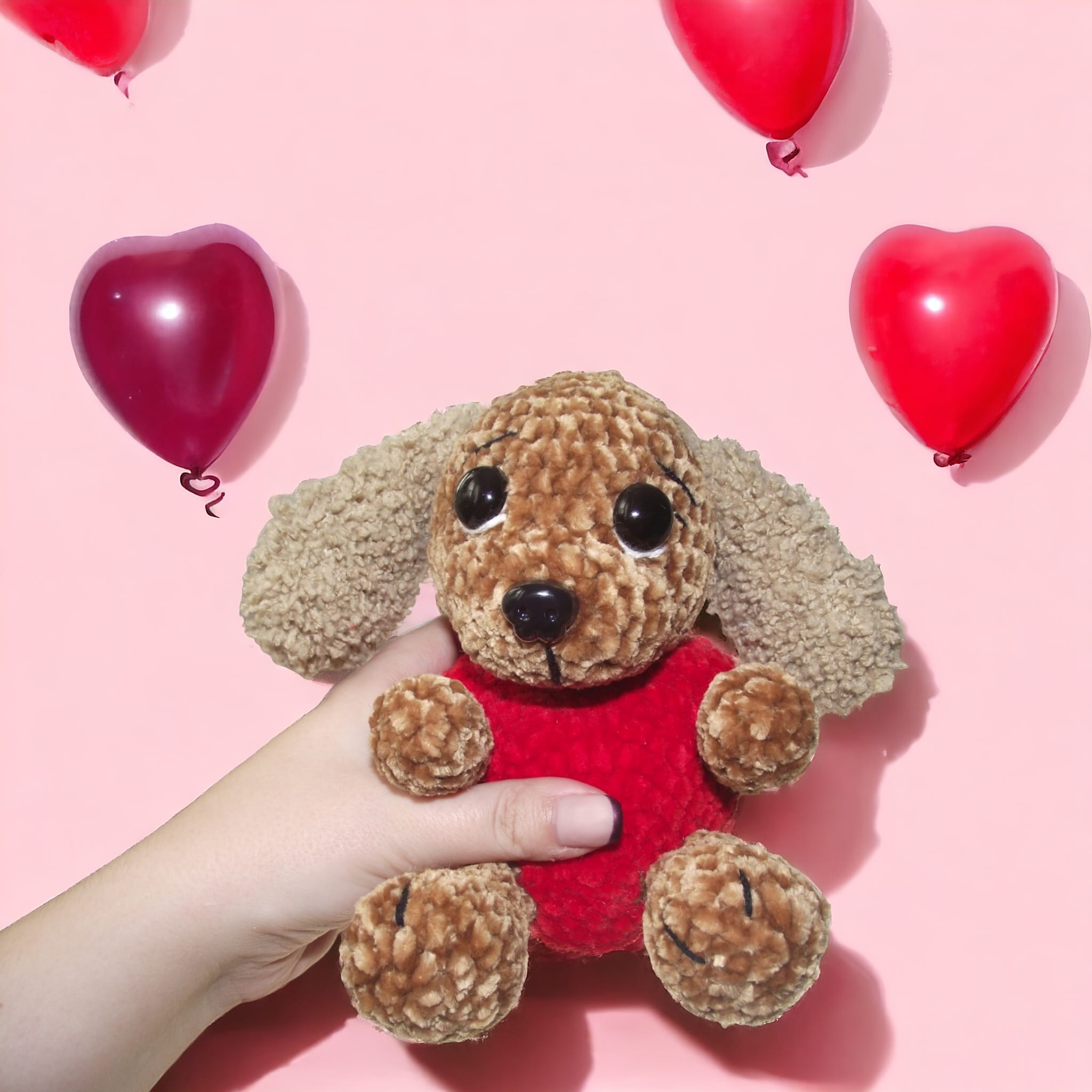 Szczeniaczek piesek Amorek w sercu - mały - obrazek 5