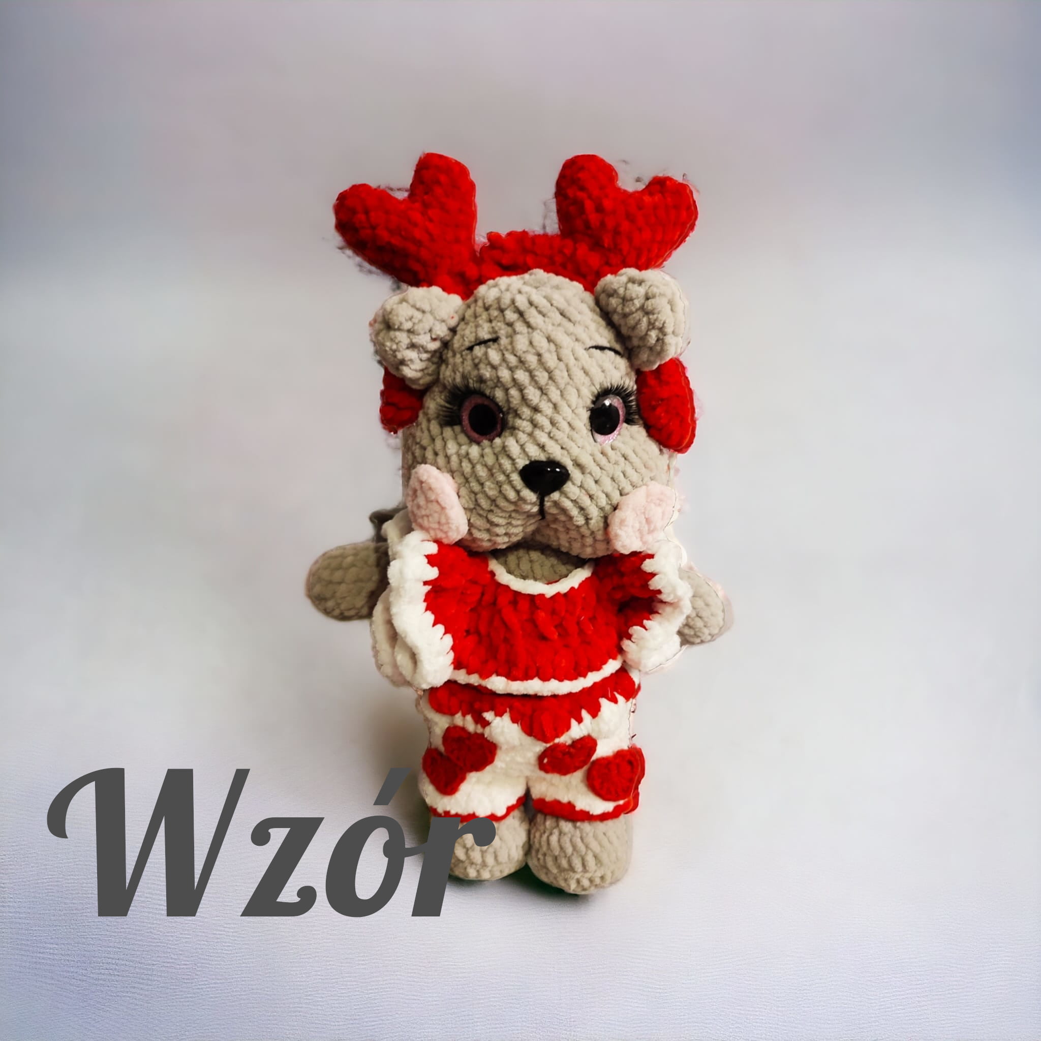 Niedźwiadka Emma - wzór szydełkowy na misia - PDF