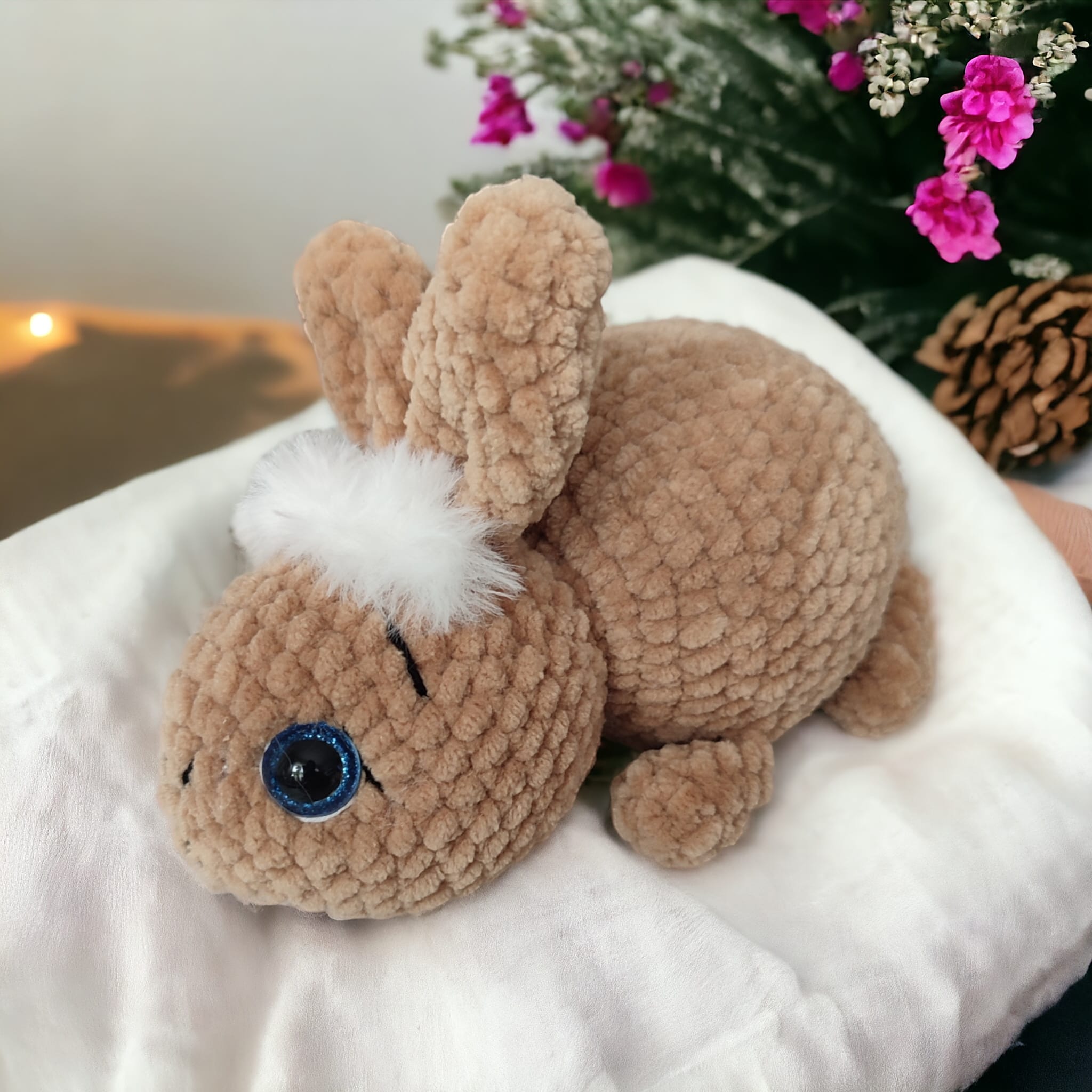 Zajączek wielkanocny na szydełku - obrazek 2