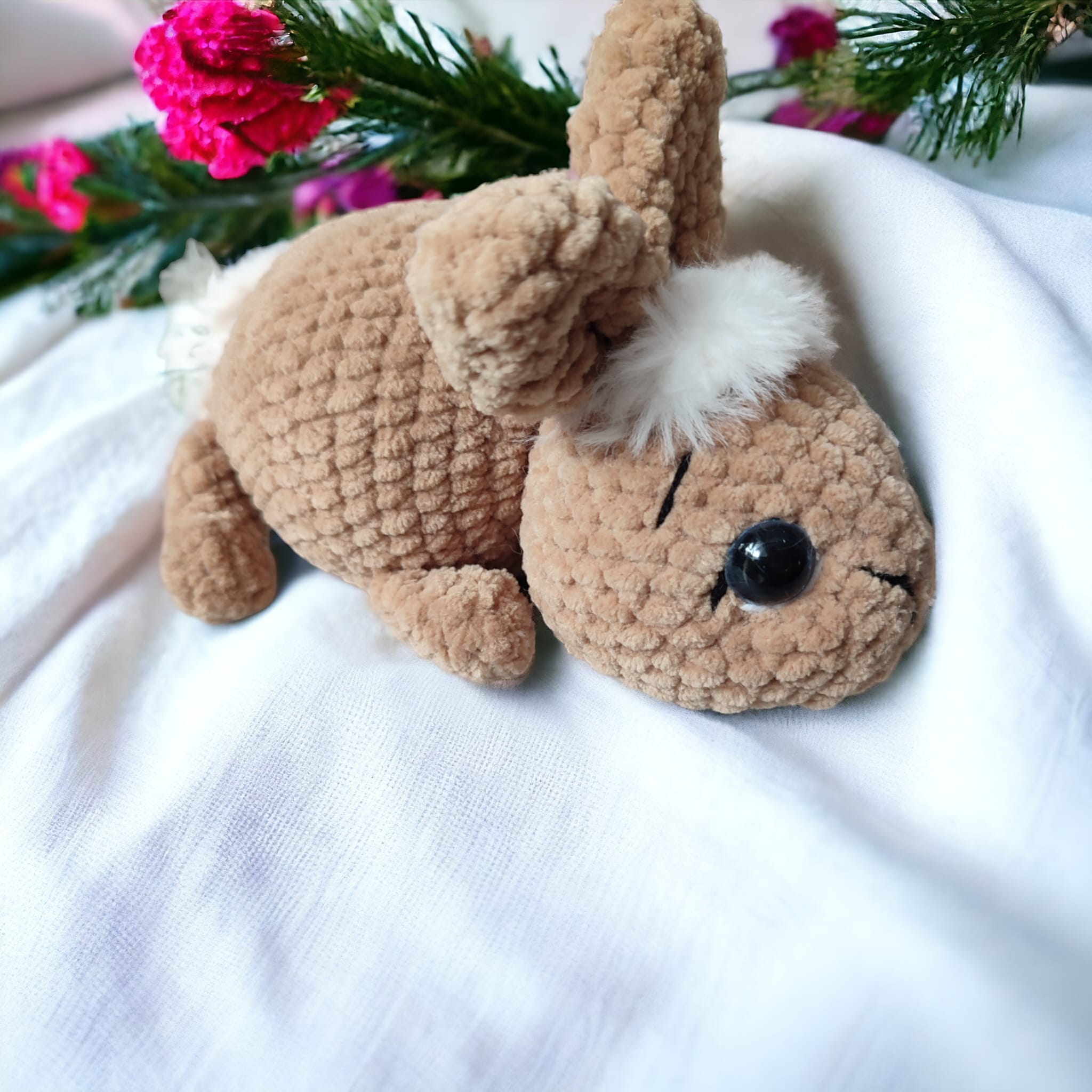 Zajączek wielkanocny na szydełku - obrazek 4