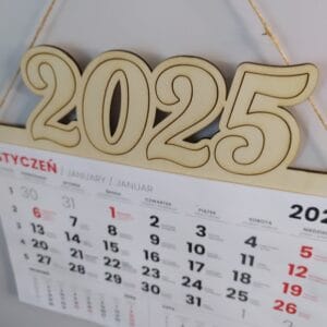 Kalendarz 2025 ścienny
