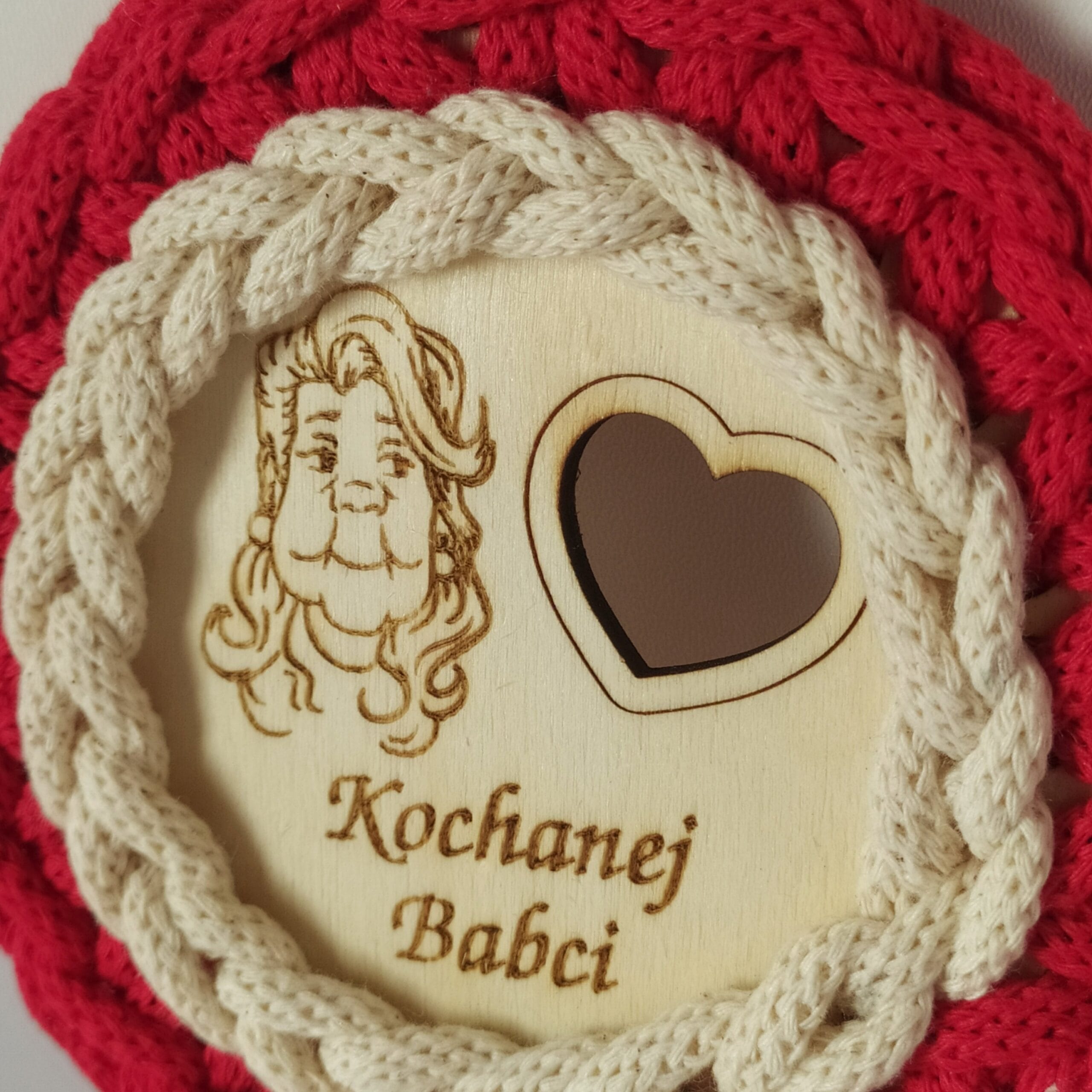 Podstawka pod kubek dla Babci i Dziadka - obrazek 3